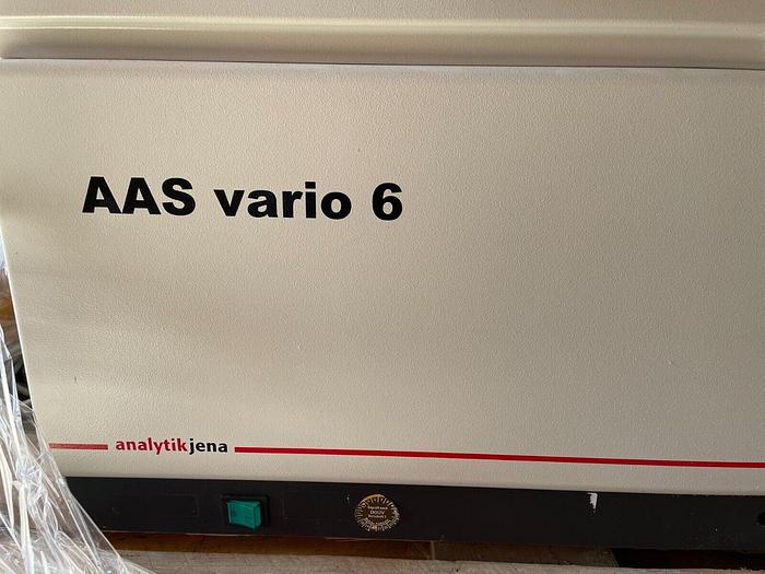 Used Analytik Jena AAS 6 with AS52 sampler