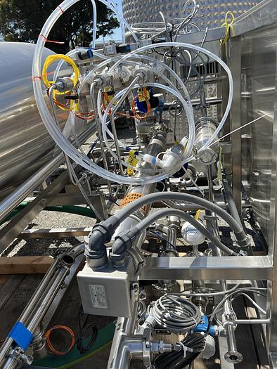 Used CIP, 2-Tank, (2) 185 Gallon Tanks, Sani-Matic, 316L Stainless Steel #S744634