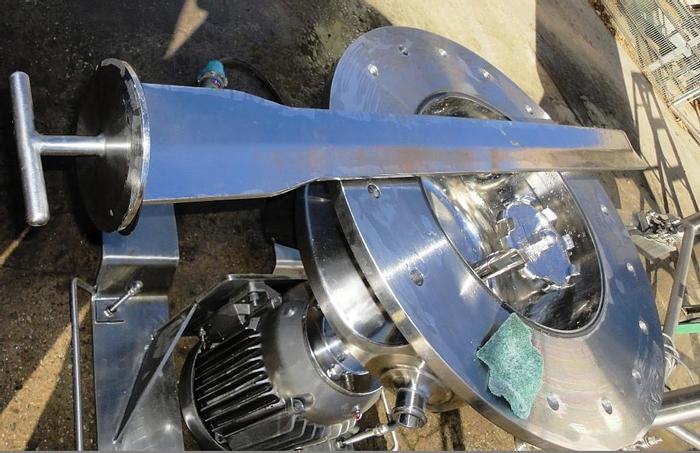 Used Reactor, 265 Gallon, 316L S/st, 100 PSI, Jkt, Feldmeier, #S737963