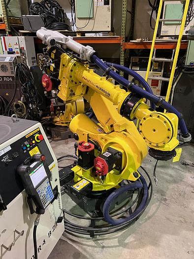 Used FANUC R2000iB/210F WITH R30iA CONTROLLER, CLEANED AND TESTED