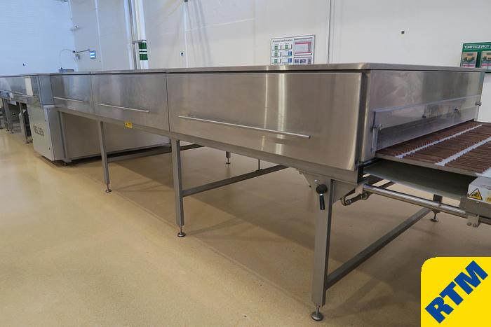 Used Enrobing Line, Cooling Tunnels & Temperers