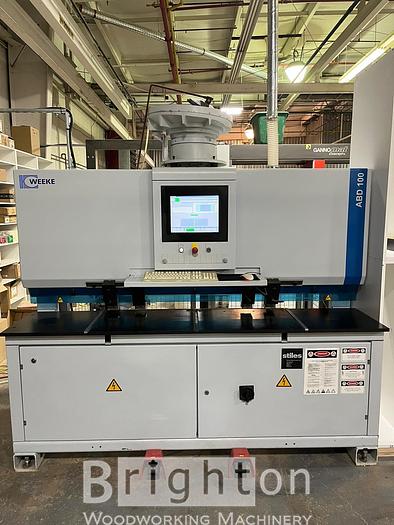 Used 2006 Homag Weeke ABD 100 used Drill and Dowel machine #BM2381