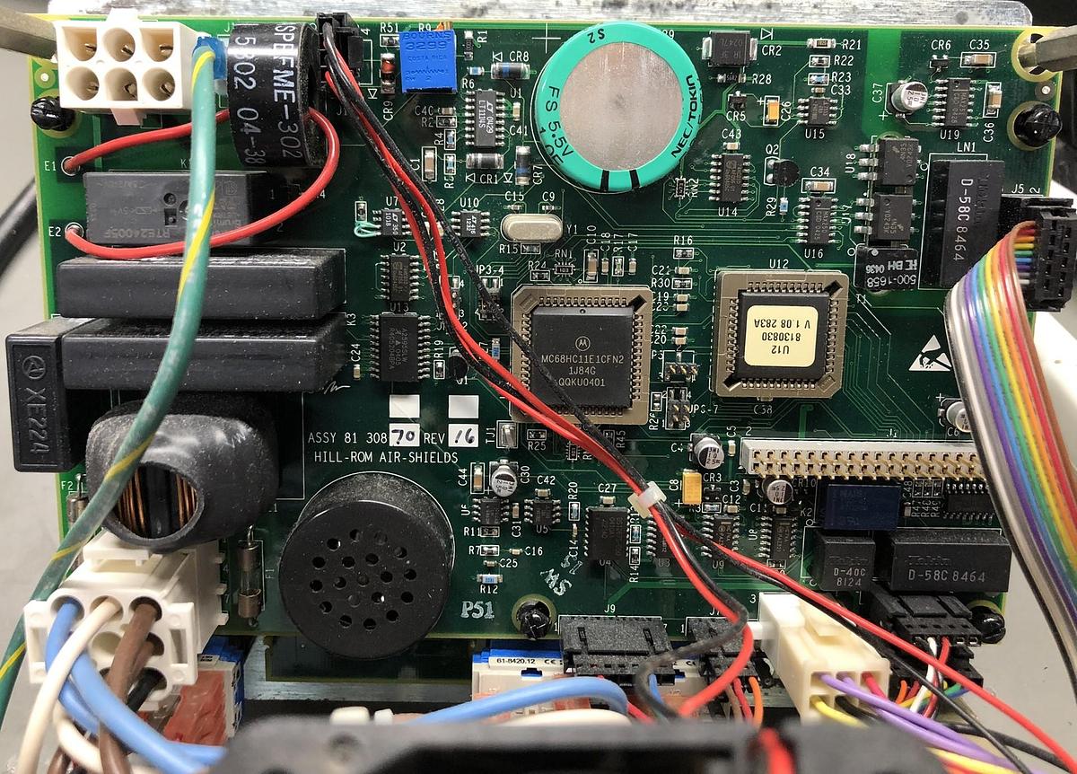 Used Draeger Resuscitaire Power and Control PCB Rev 1