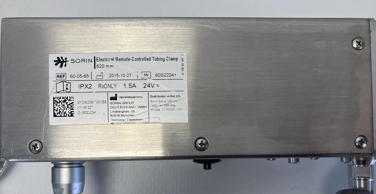 Used LivaNova S5 SCP ERC Tubing Clamp
