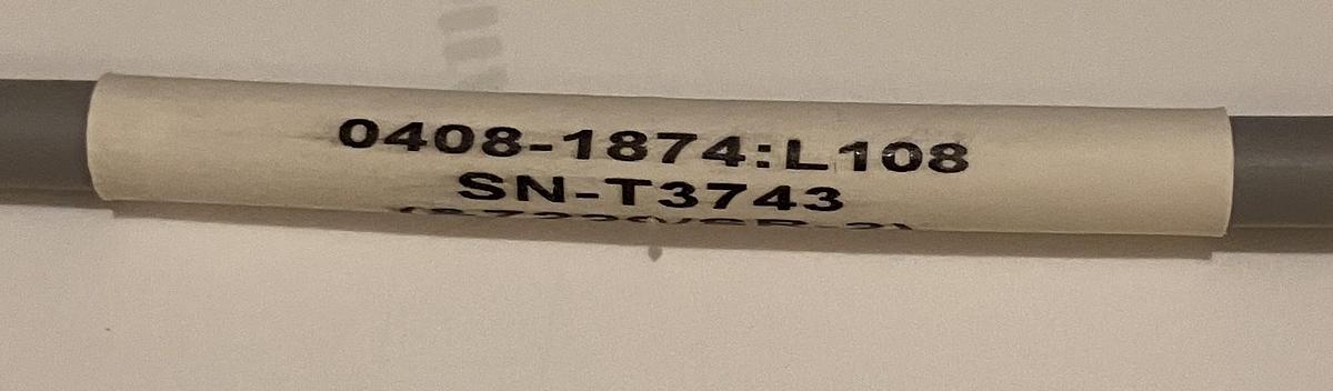 Used Terumo Cardiovascular IBP Interface Cable 0408-1874