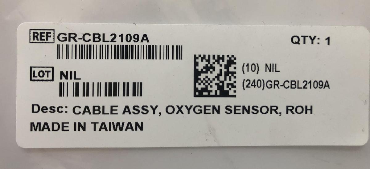 Used O2 sensor cable