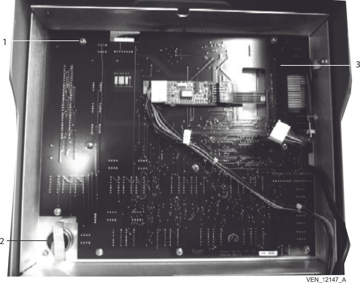 Used Medtronic Newport e360 Display Assy w/o on board back light inverter