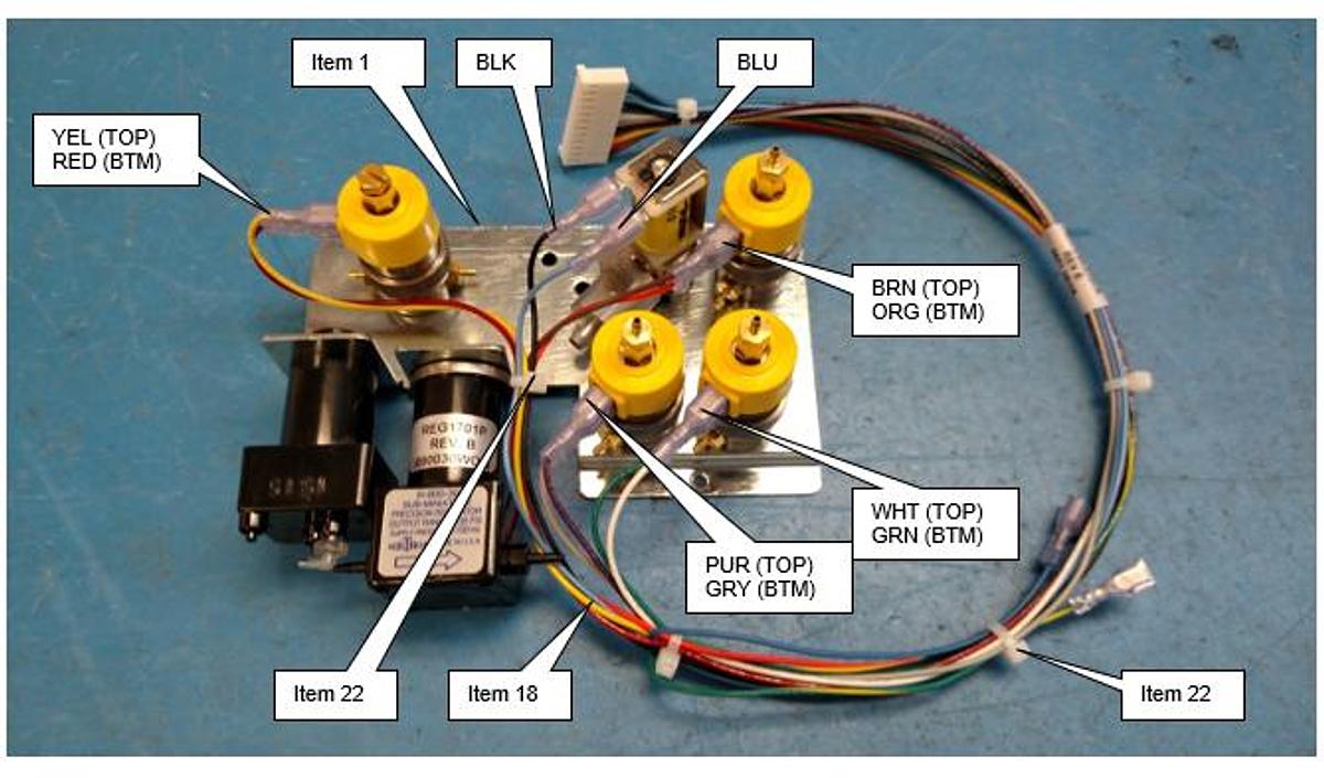 Refurbished Medtronic Newport e360 Regulator and Solenoid Assembly GR-BKT2105A