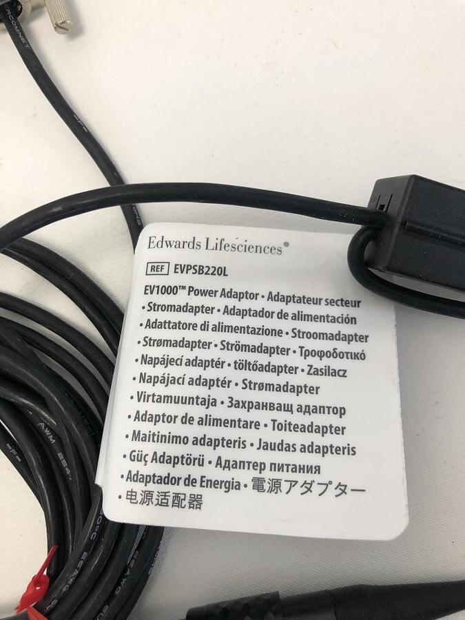 Edwards Lifesciences AC power adapter long EVPSB220L
