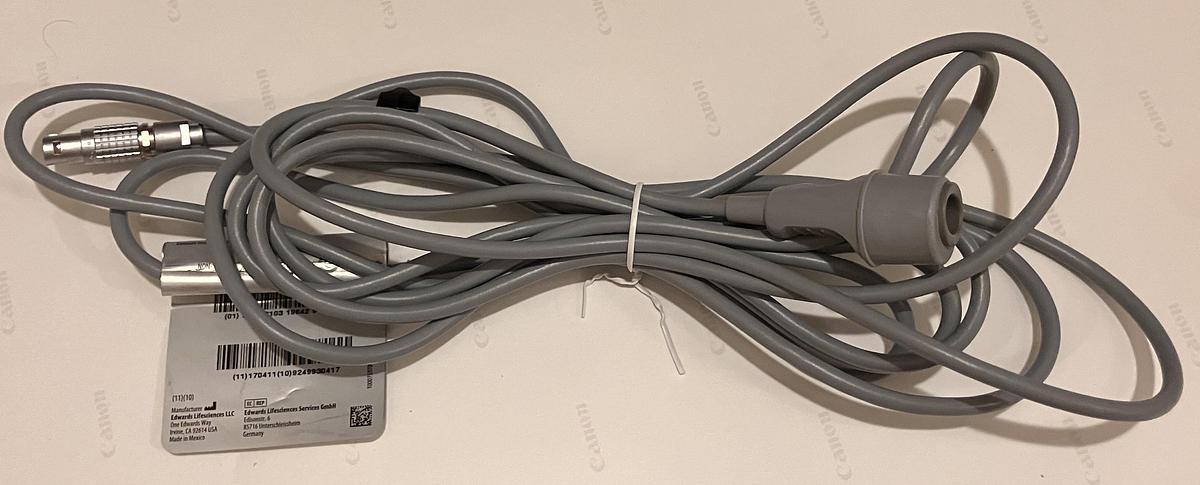 Used Terumo Cardiovascular IBP Interface Cable