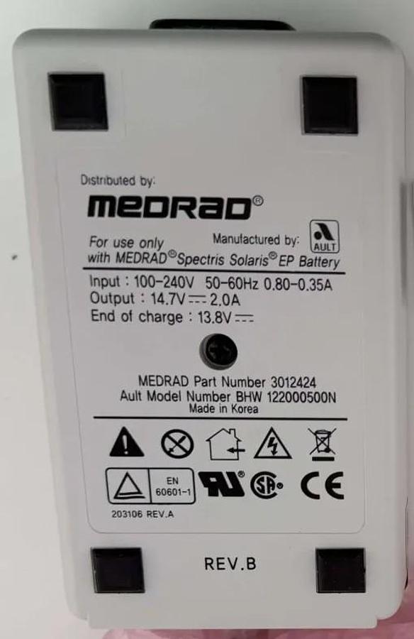 Used Bayer Medrad Spectris Solaris EP Battery Charger