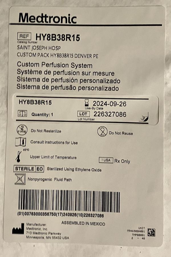 Used Medtronic Affinity Fusion CB841