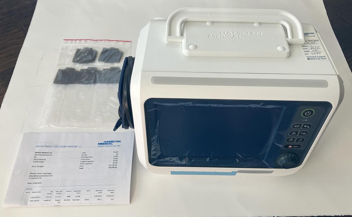 Refurbished Hamilton Medical C1 Acute Ventilator