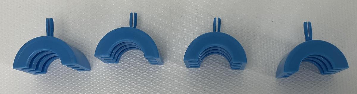 Used LivaNova S3 Blue occluder inserts 10-07-23