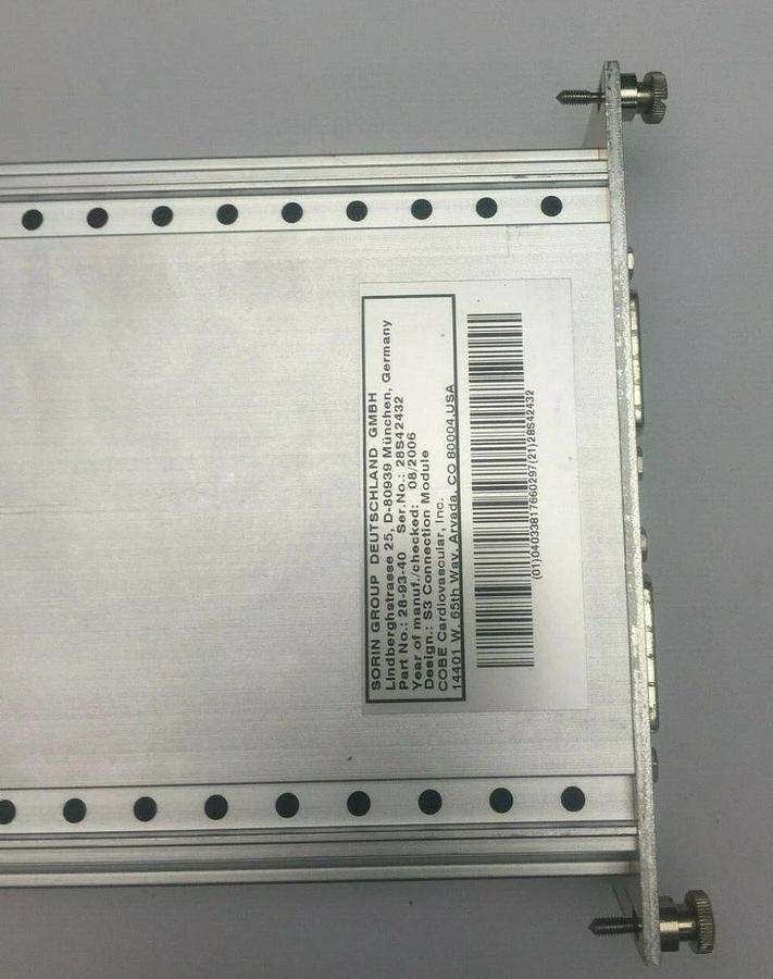 Refurbished LivaNova Sorin Stockert S3 Connection Module 28-93-40
