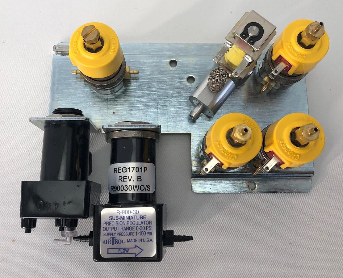 Refurbished Medtronic Newport e360 Regulator and Solenoid Assembly GR-BKT2105A