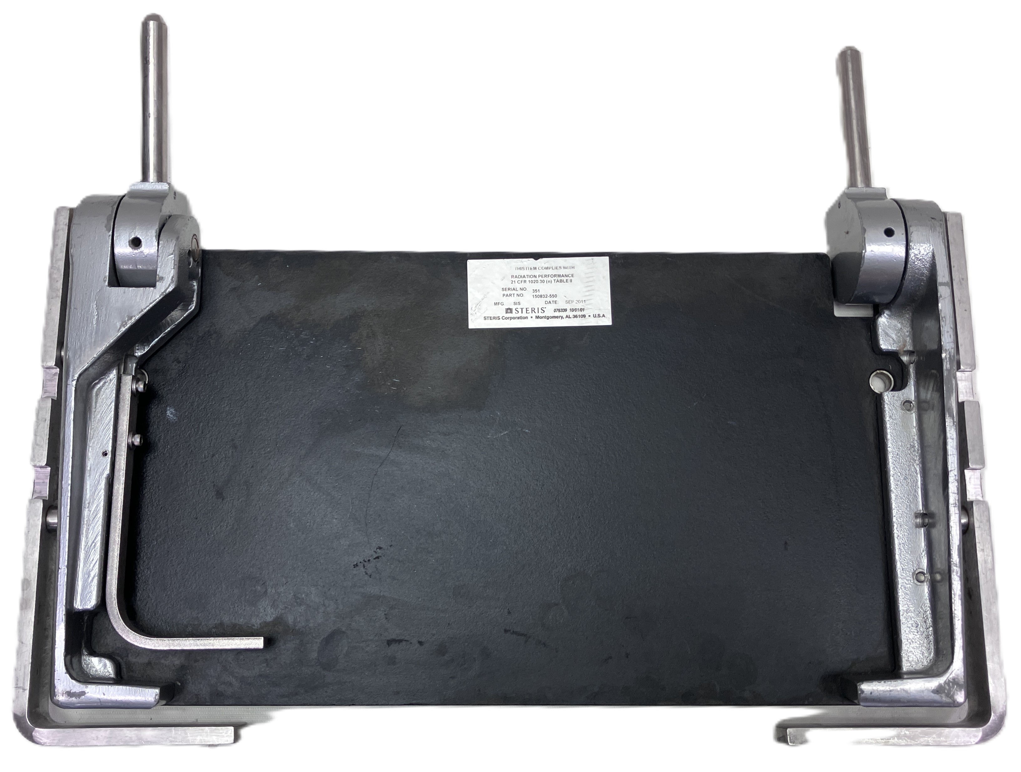 Refurbished STERIS 3085SP Head Rest without pad P150832-550