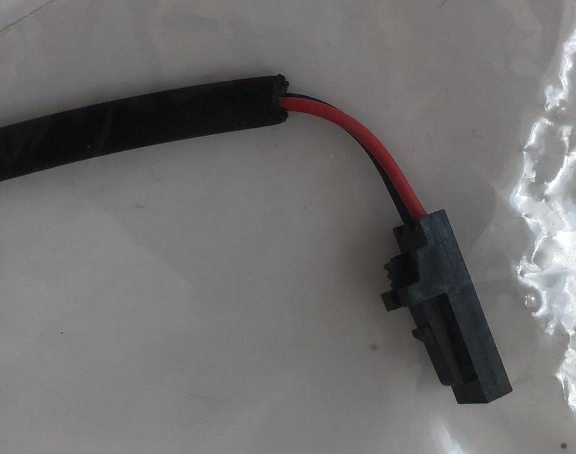 Used O2 sensor cable