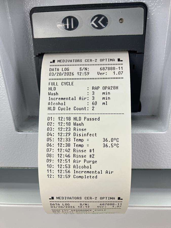 Refurbished STERIS MEDIVATORS CER-2 Optima Endoscopy Washer