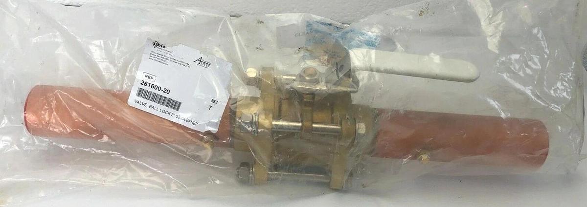 Ohio Medical Header Ball Valve 261600-20