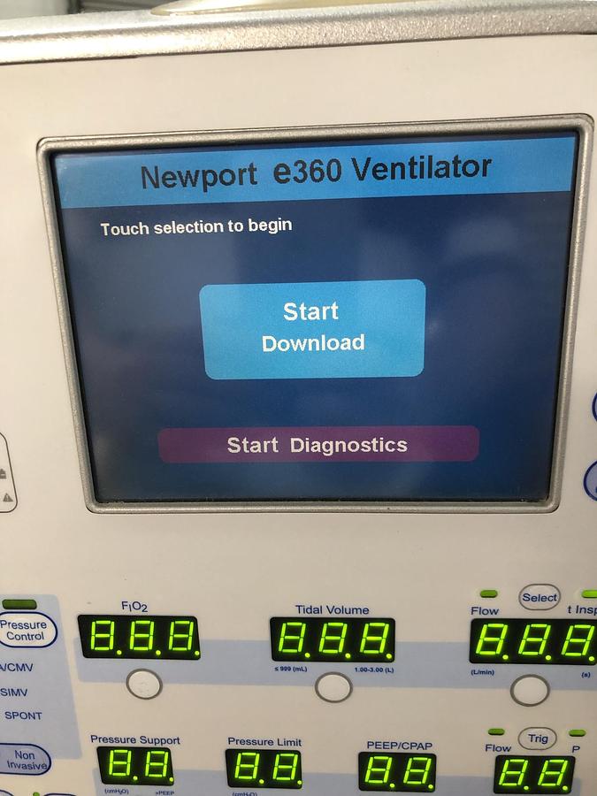 Medtronic Newport E360 Operating Software 10142413