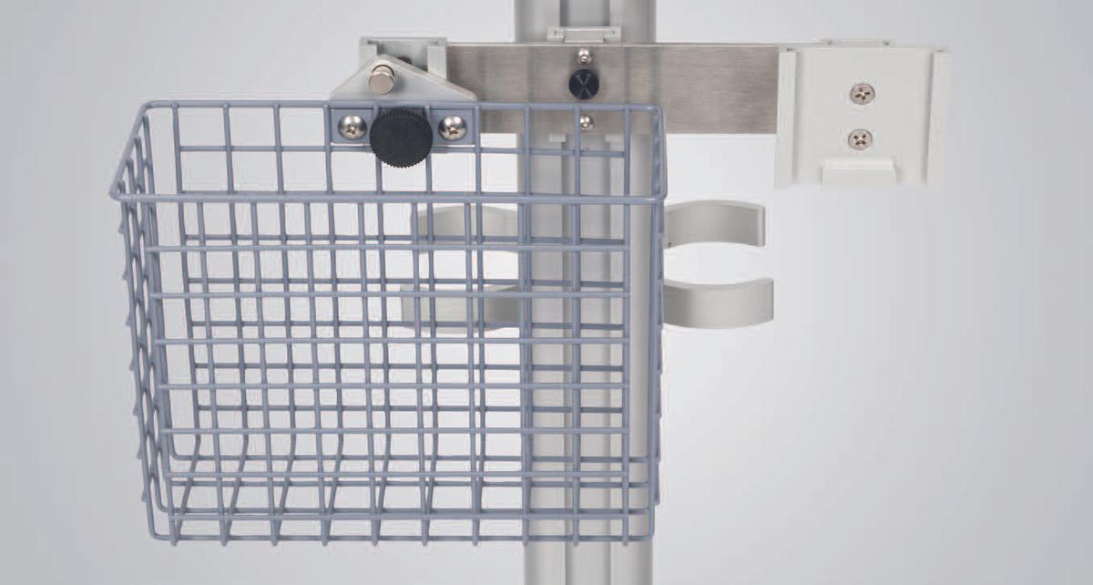 Used Zoll Infant Flow SiPAP Storage basket