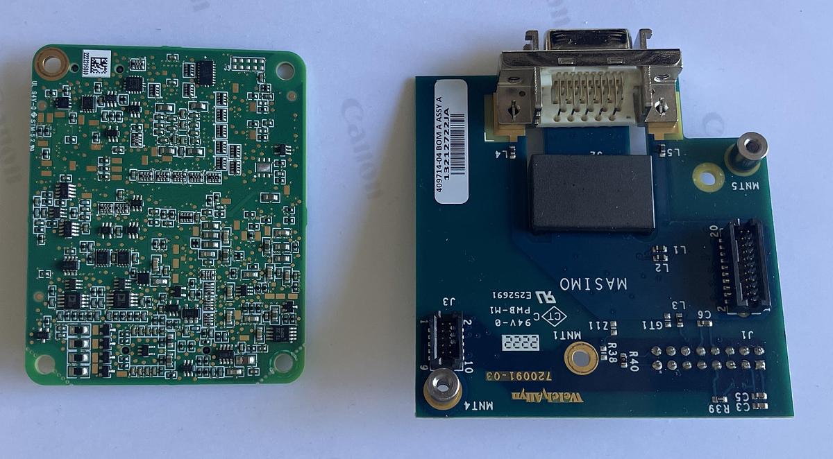 Used Baxter Welch Allyn Connex Spot Masimo service kit 105931