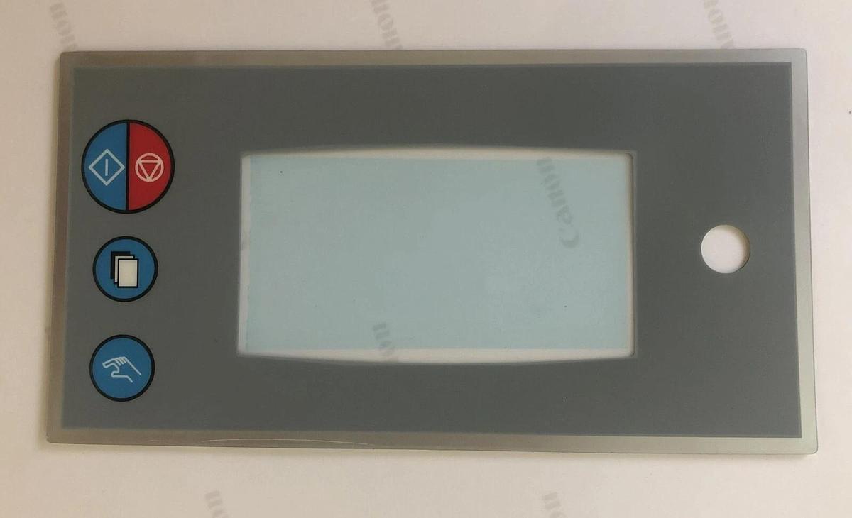 Terumo Sarns System 1 Grey Pump head keypad overlay  85YY5068-1 816671