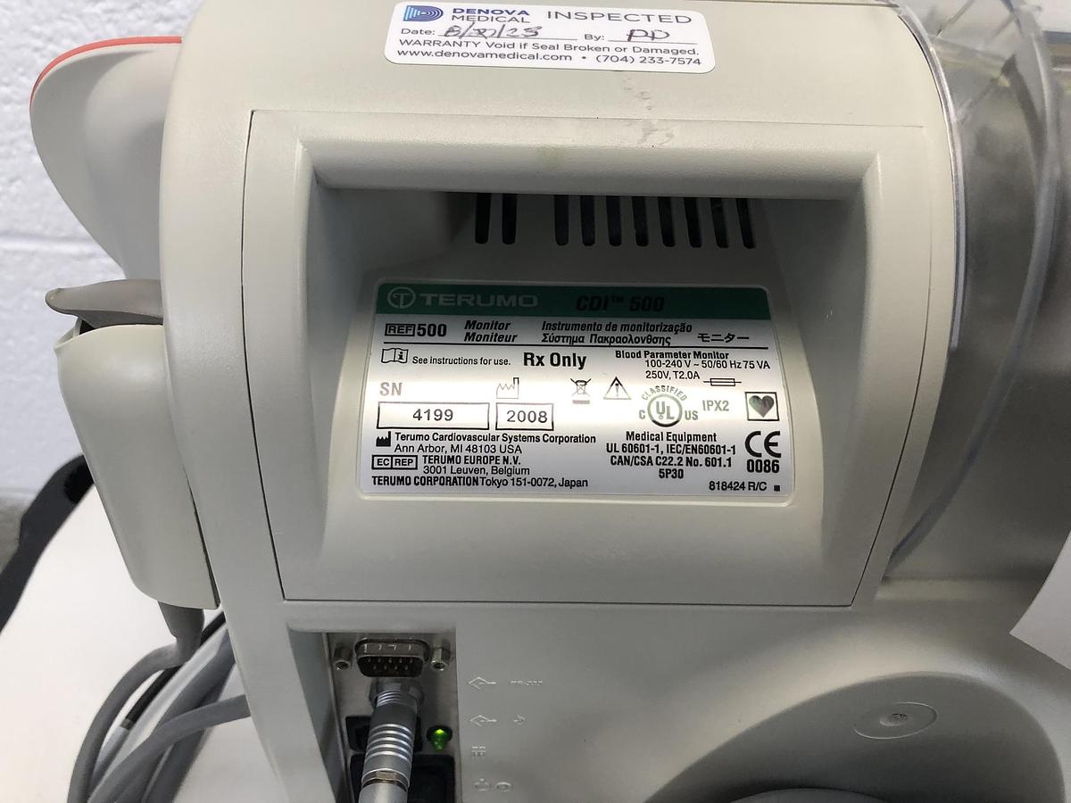 Refurbished Terumo CDI-500 Blood Gas Monitor