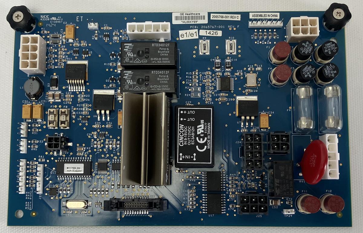 Used GE HealthCare Panda iRes Power Board PCB