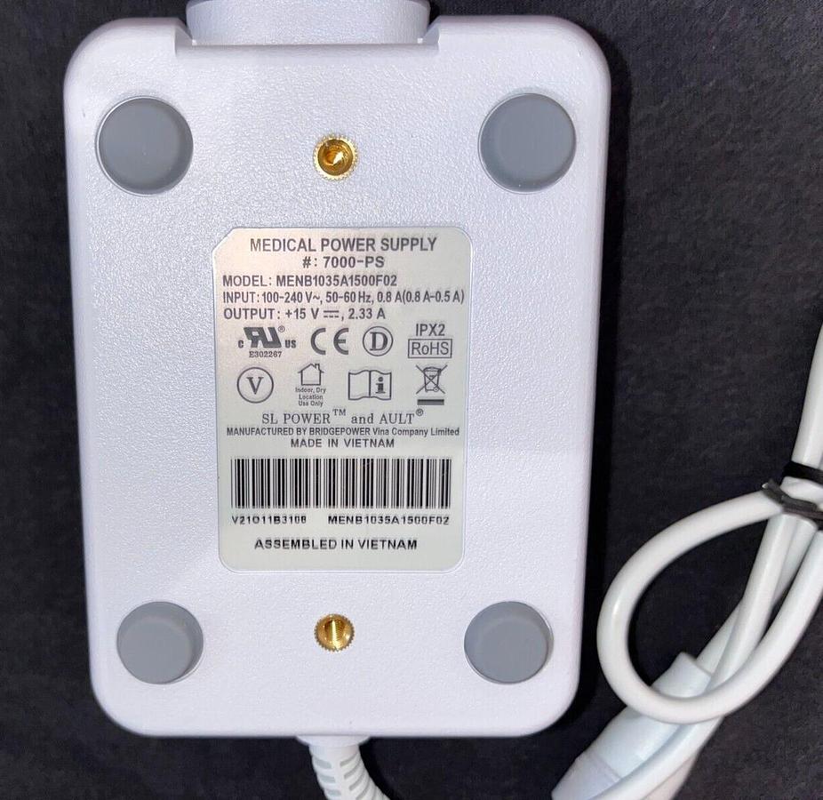 Used Baxter Welch Allyn Connex Spot Power Supply 7000-PS