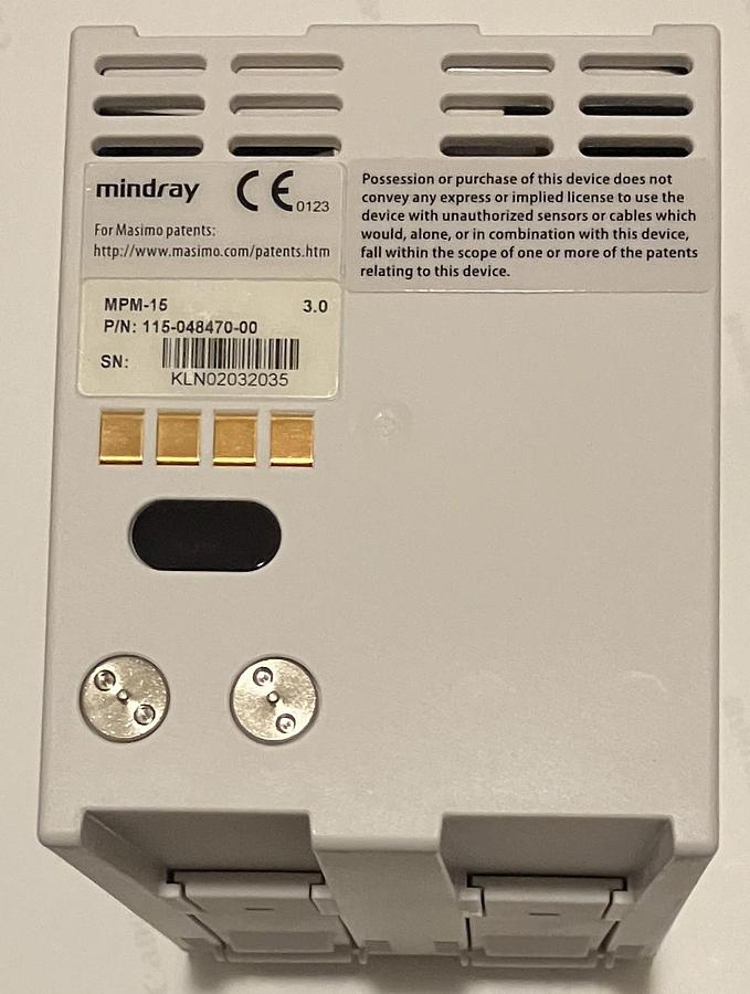Refurbished mindray BeneVision N-Series MPM Platinum Module 115-048470-00