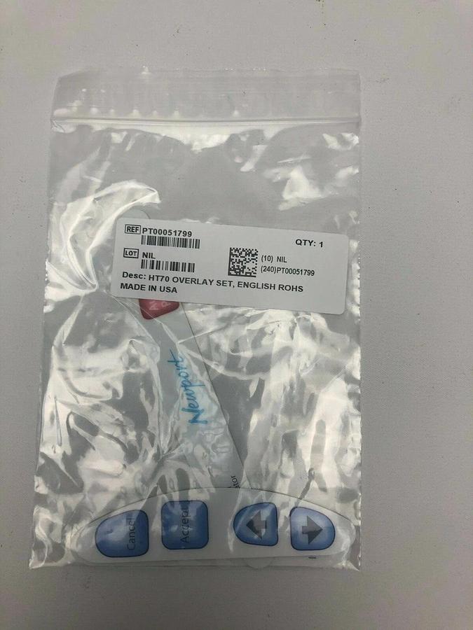 Medtronic Newport HT70 Label Membrane Set