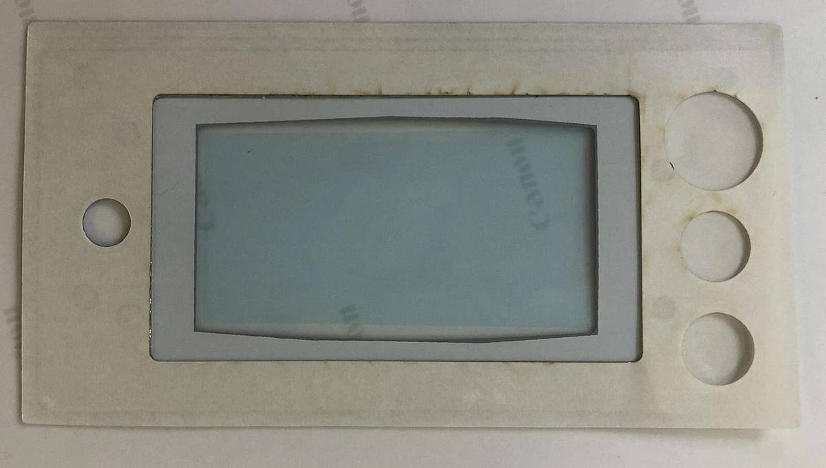 Terumo Sarns System 1 Grey Pump head keypad overlay  85YY5068-1 816671