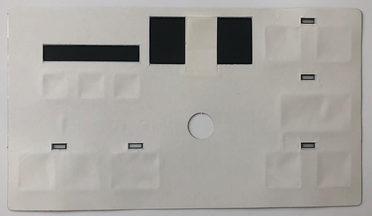 Sarns 8000 Pump Head Keypad Membrane