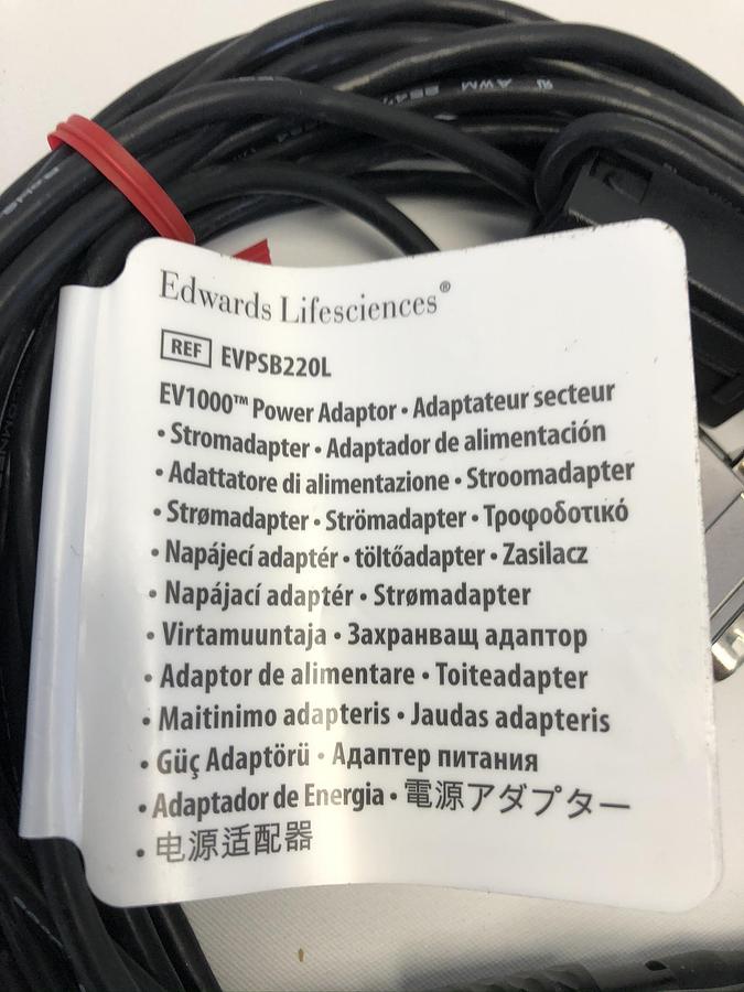 Edwards Lifesciences AC power adapter long EVPSB220L