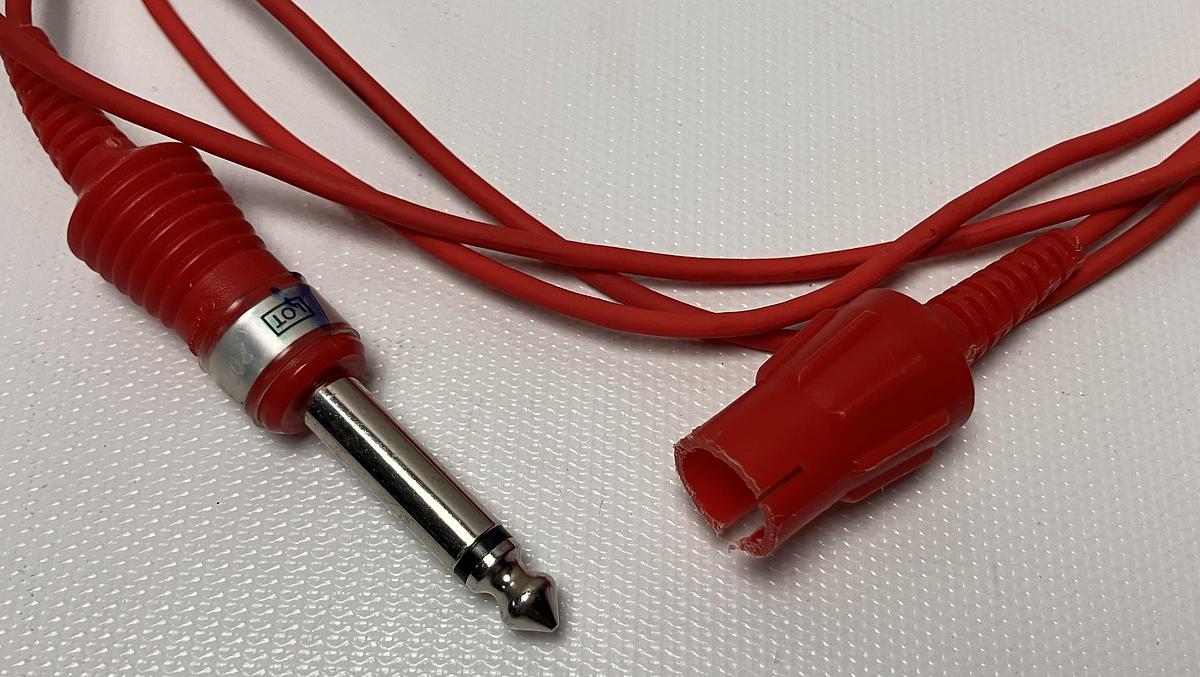 Used Terumo Cardiovascular Capiox Red Cable Thermister