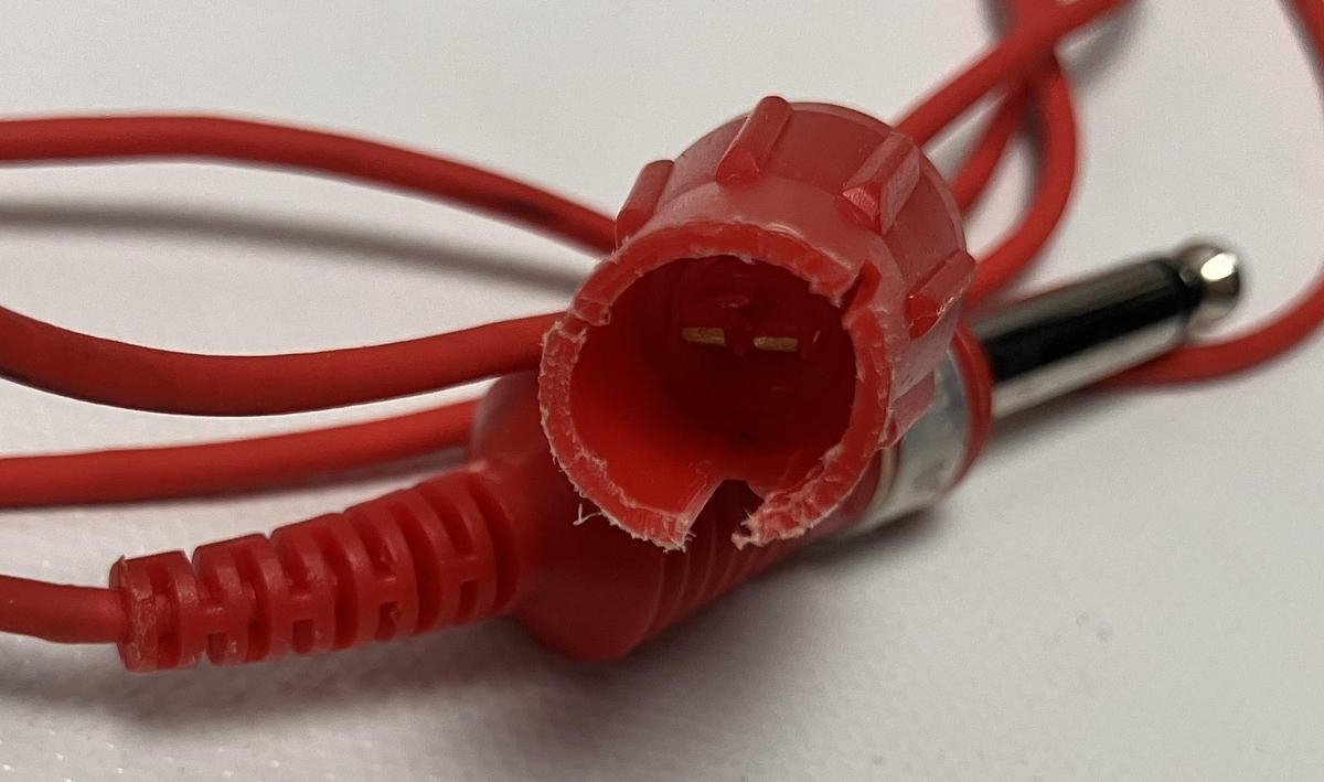 Used Terumo Cardiovascular Capiox Red Cable Thermister