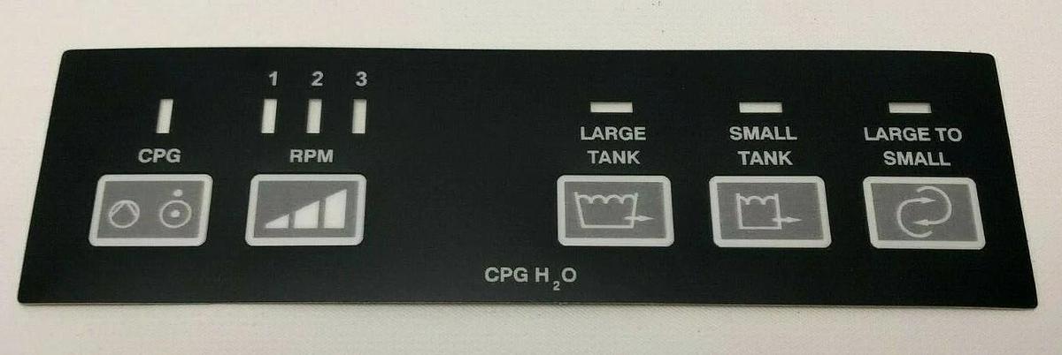 Sarns TCM II Membrane Switch Overlay Cardioplegia
