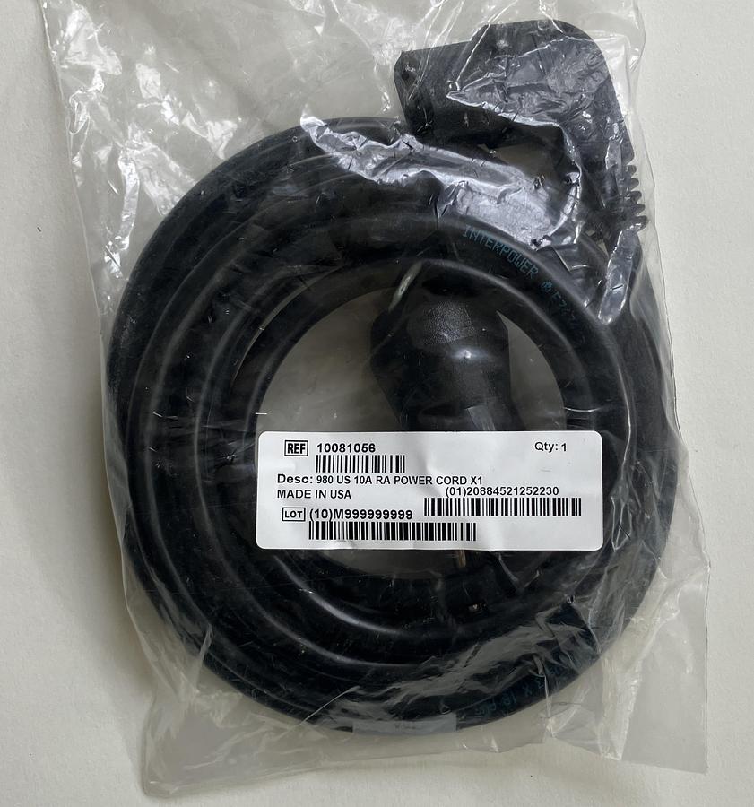 Medtronic Covidien PB 980 US 10A RA POWER CORD