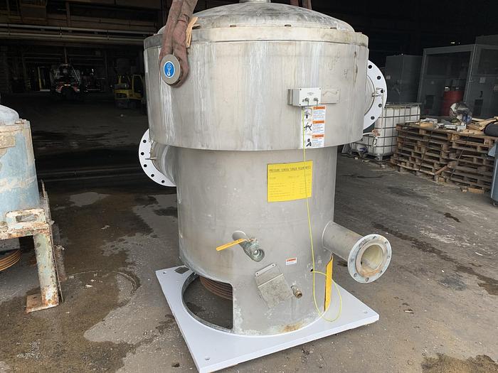 Used VOITH VERTICAL PRESSURE SCREEN S/S  125 HP