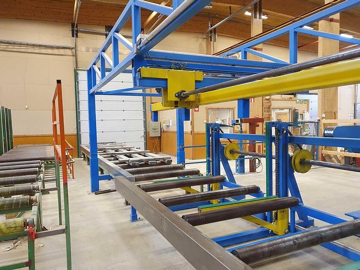 Used 2002 Hundegger  Hundegger K2, jointery line