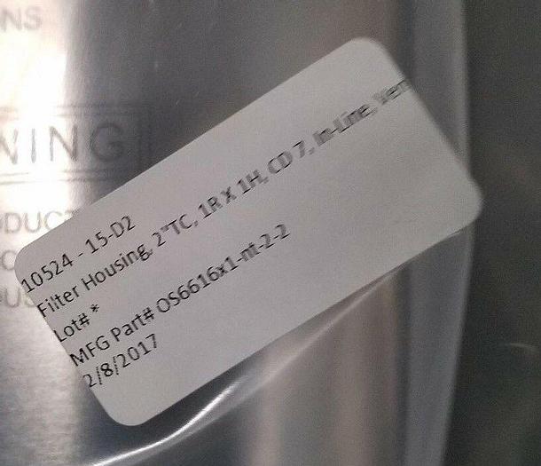 Alexion Filter Cartridge Housing Medical Pharmaceutical