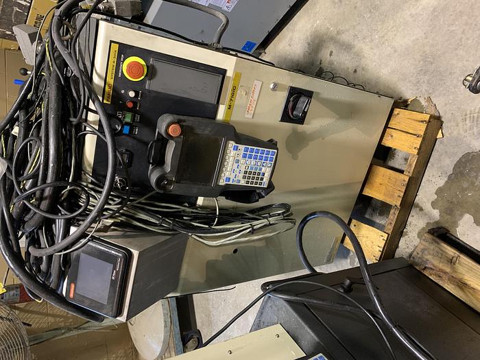 Used FANUC M710iC/50 6 AXIS CNC ROBOT WITH R30iA CONTROLLER AND VISION CONNECTIONS
