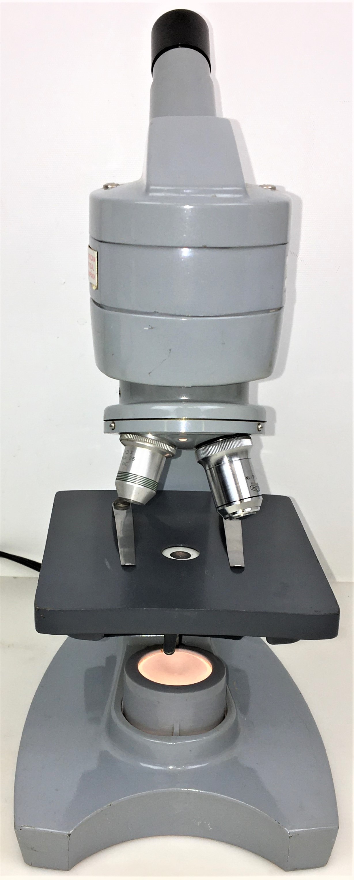 Used American Optical Sixty Monocular Microscope