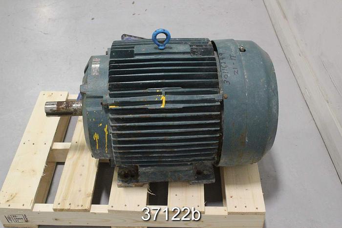 Used Reliance 40 Hp, 460 Volt, 1190 Rpm Ac Motor, #37122