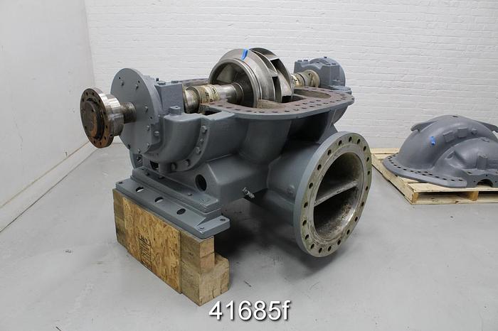 Used Sulzer ZUU-50 Double Suction Fan Pump, 20x24, Stainless Steel #41685