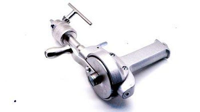 Used Drill Bone Hand Small 150mm with Jacobs Chuck 0-4mm and Key