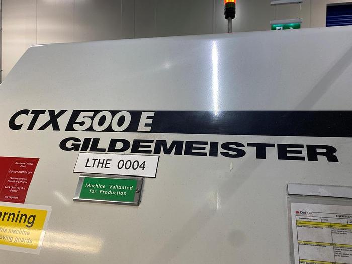 Used 1998 Gildemeister CTX-500 E CNC Lathe