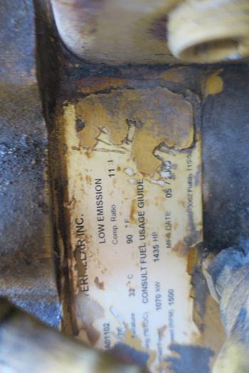 Used 2009 Caterpillar G3516 - 1030 KWe